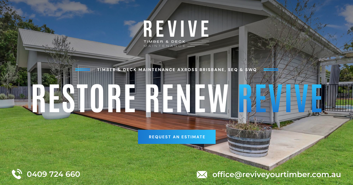 REVIVE Timber & Deck Restoration